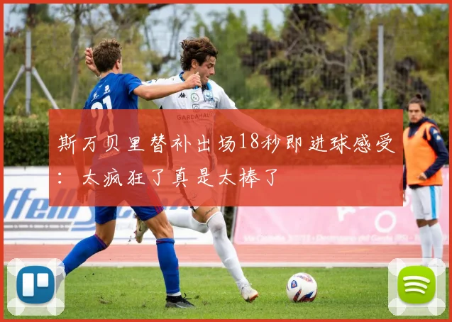 斯万贝里替补出场18秒即进球感受：太疯狂了真是太棒了